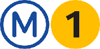 PARIS M1 logo