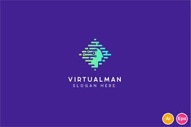 Virtual Man Inc. logo